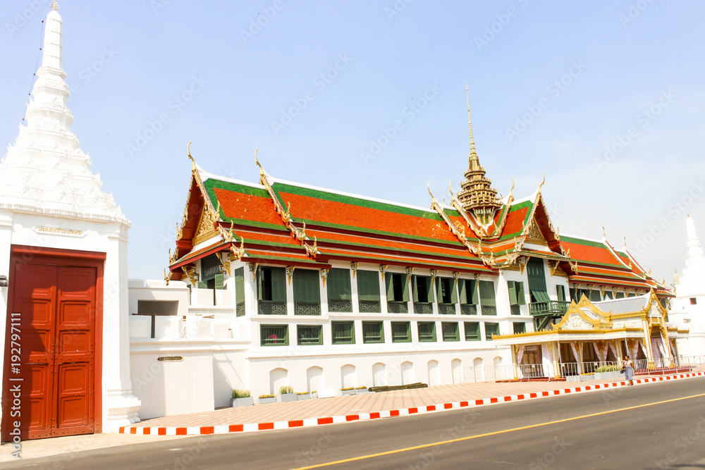 Landscape Thai architecture Grand palace and Wat phra keaw in Bangkok,Thailand Landscape Thai architecture Grand palace and Wat phra keaw in Bangkok,Thailand
