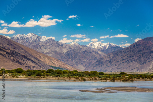Nice view of Pamir in Tajikistan