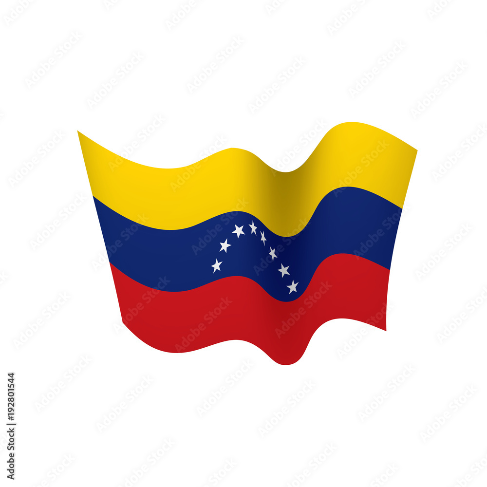 Venezuela flag, vector illustration Venezuela flag, vector illustration
