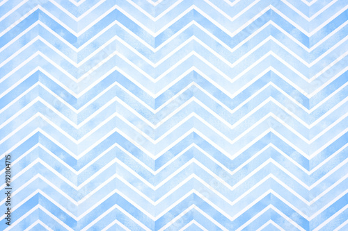 Watercolor abstract blue striped background.