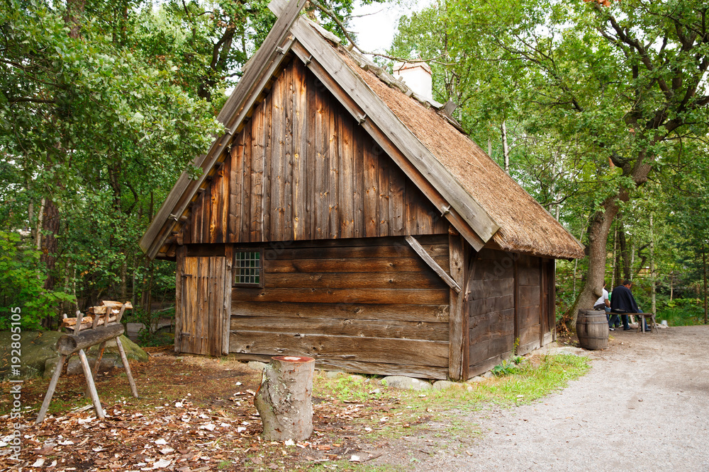 Old wooden house