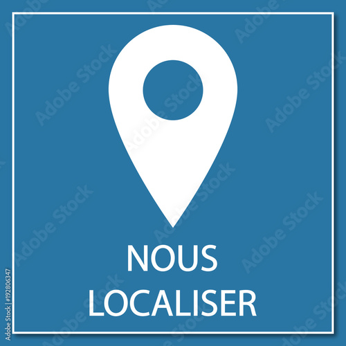 Logo nous localiser.