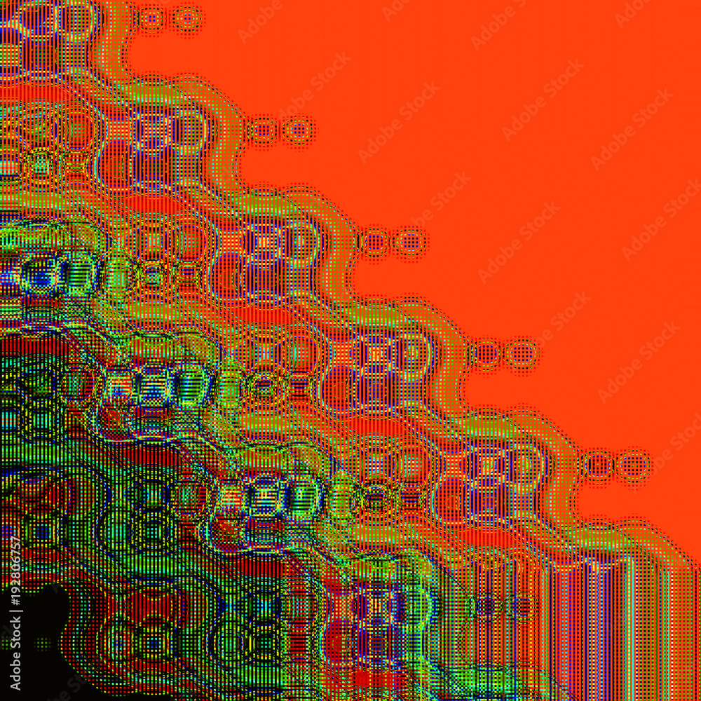 Abstract image, colorful graphics, tapestry Abstract image, colorful graphics, tapestry