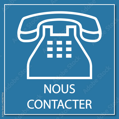 Logo nous contacter.
