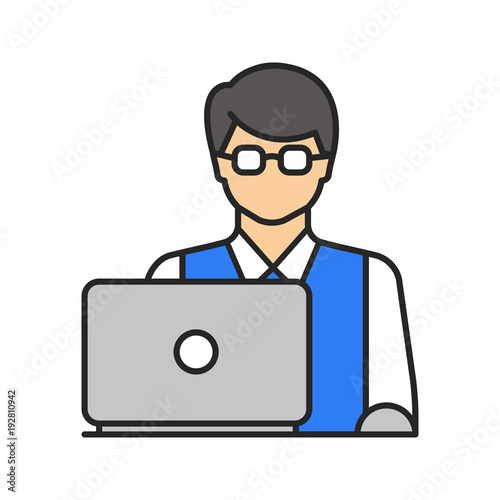 Programmer color icon
