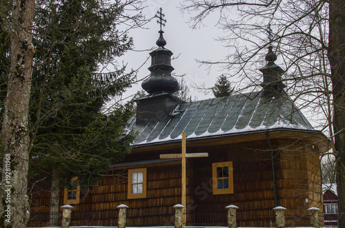 Fototapeta Naklejka Na Ścianę i Meble -  cerkwie Bieszczady 