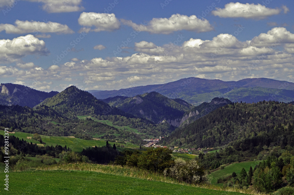 panorama Pienin panorama Pienin