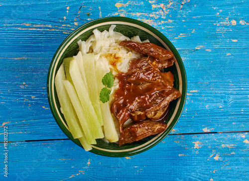 Dungan noodle photo