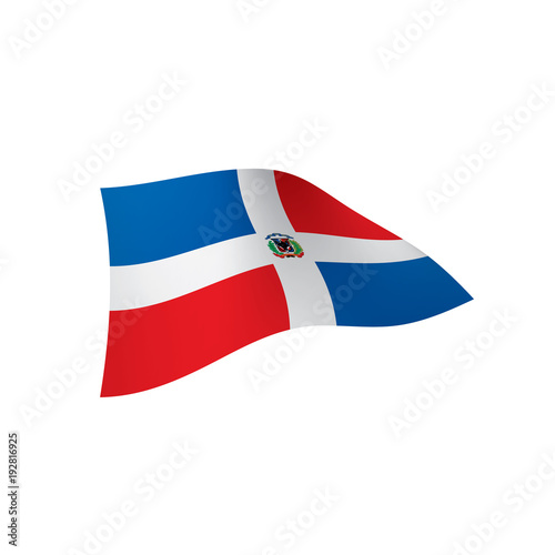 Free Download Dominicana flag, vector illustration - GFXLoad