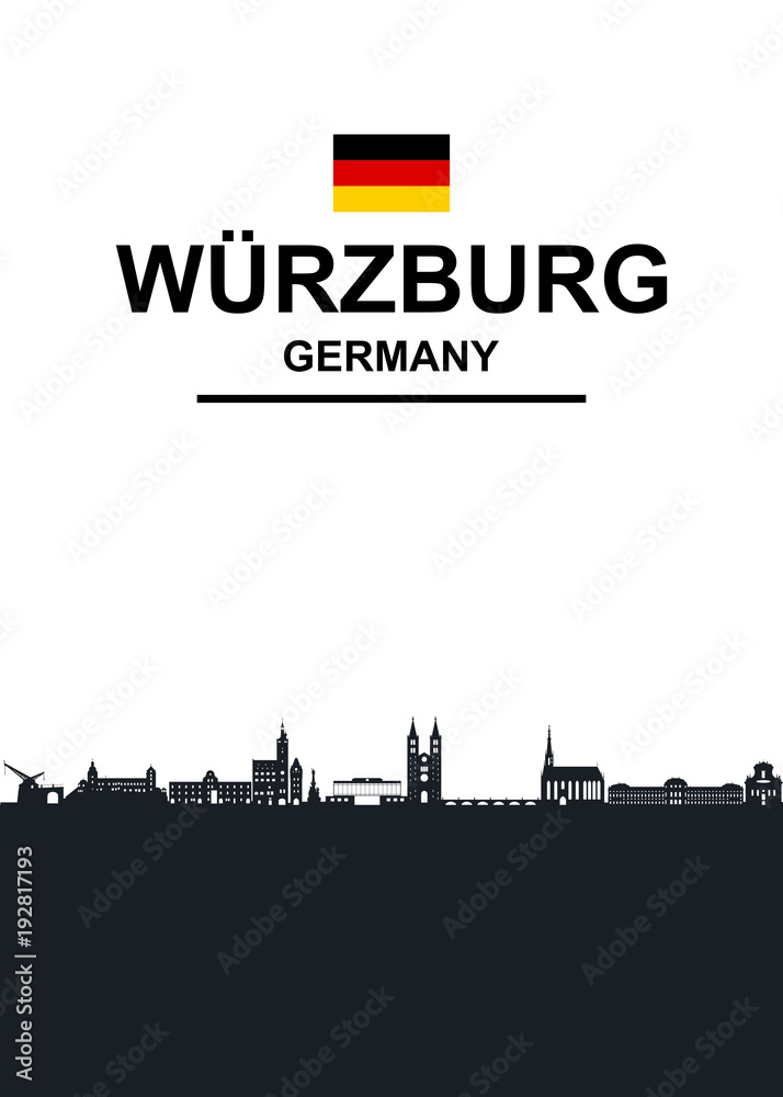 Würzburg Silhouette
