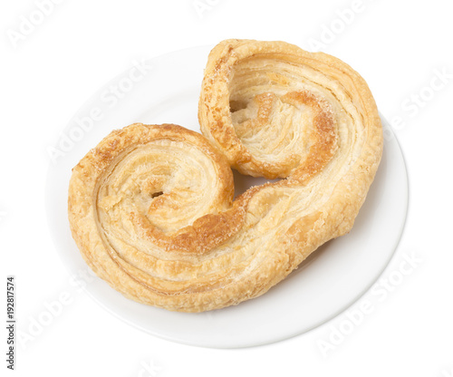 Crunchy puff pastry.