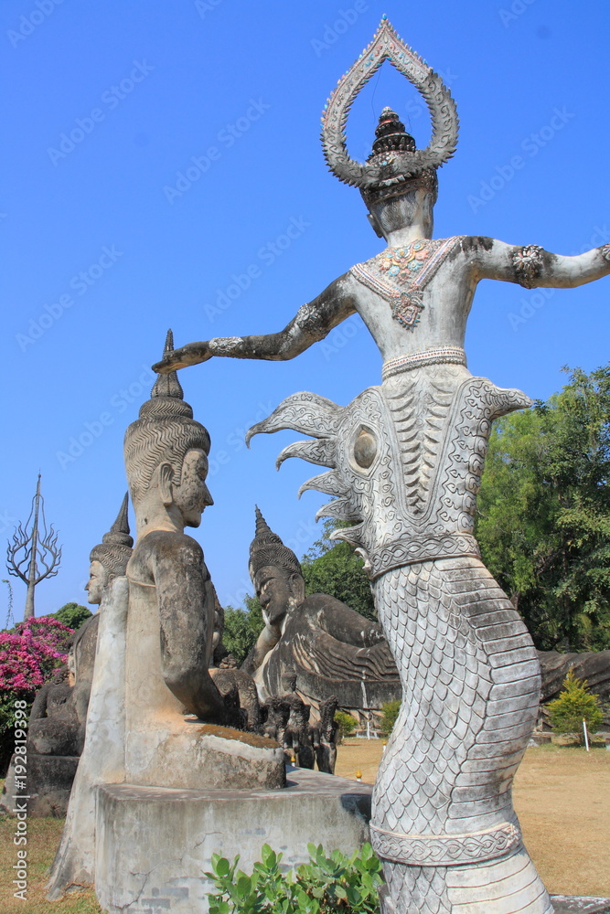 Laos, Xieng Khuan (Buddha Park)
