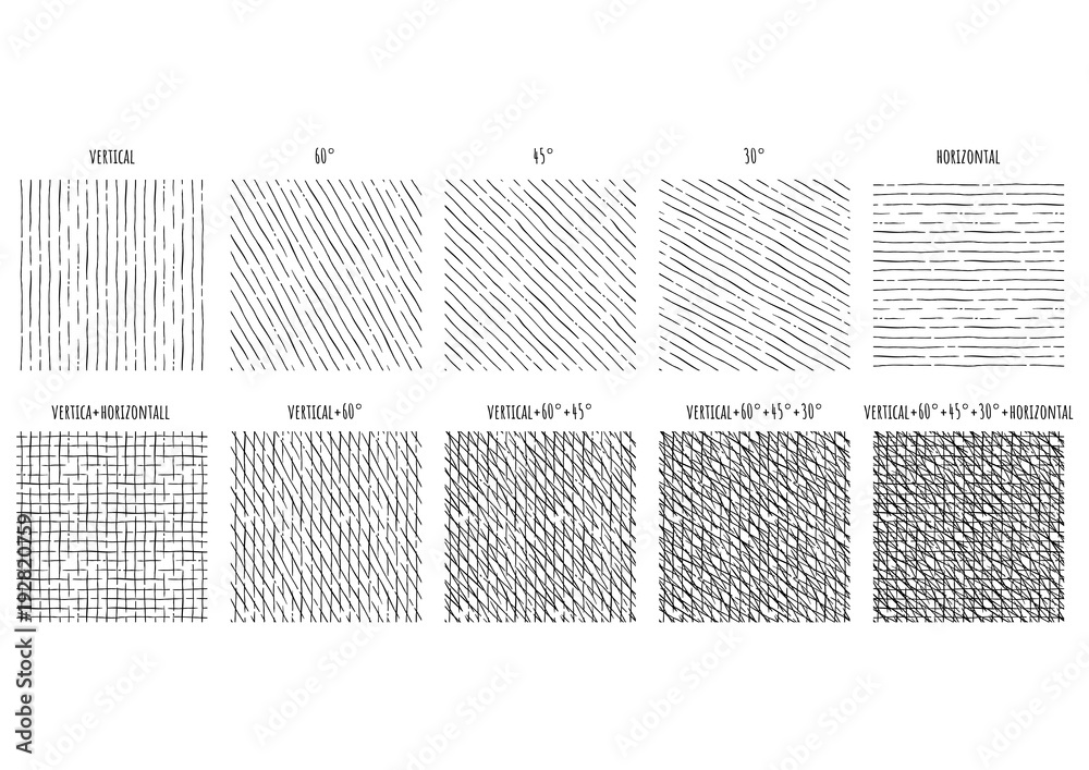 Simple pattern of rough hatching grunge texture.