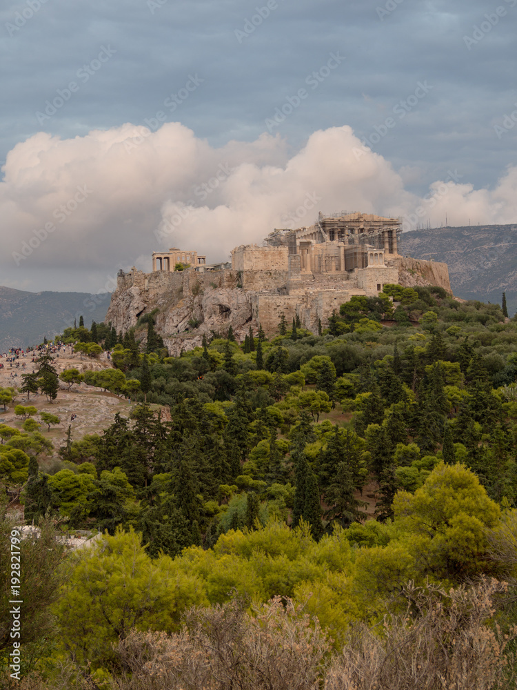 Acropolis from Fiolopappou view pont