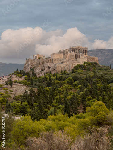 Acropolis from Fiolopappou view pont