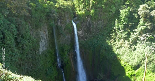 Huge Waterfall, Catarate Del Toro, Costa Rica photo