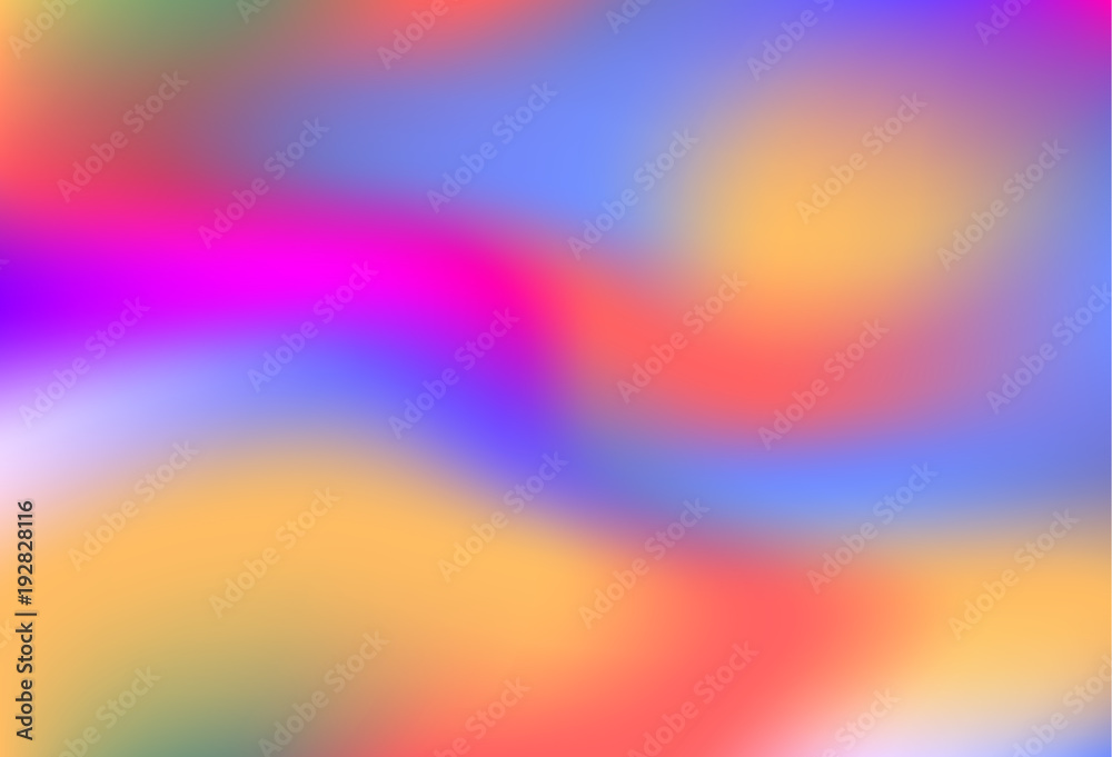 Colorful holographic background.  Bright fluid liquid. Neon holography texture.