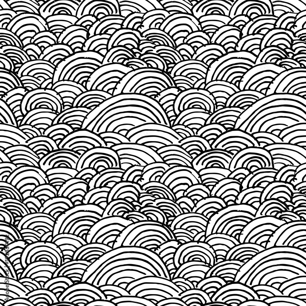 Pattern of rough hatching grunge texture