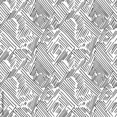 Pattern of rough hatching grunge texture