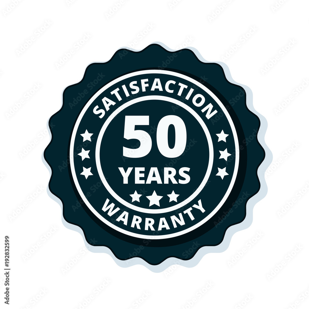 50 Year Warranty 50 Year Warranty
