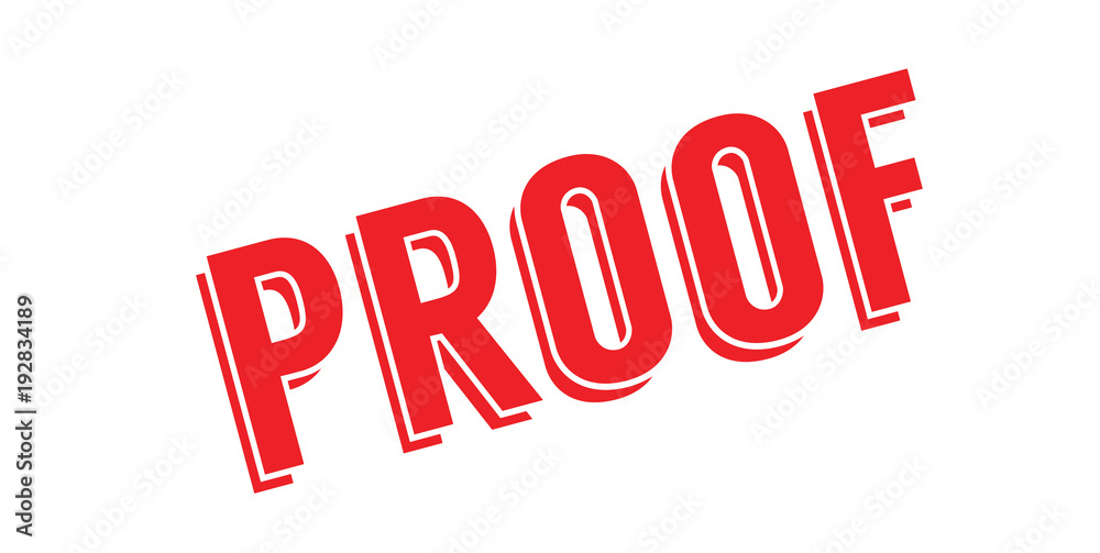 Proof rubber stamp. Grunge design with dust scratches. Effects can be easily removed for a clean, crisp look. Color is easily changed. Proof rubber stamp. Grunge design with dust scratches. Effects can be easily removed for a clean, crisp look. Color is easily changed.