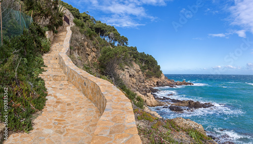 Fotografie Cami de Ronda, a Coastal Path along Costa Brava, Catalonia