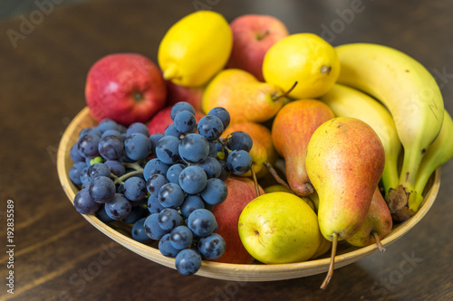 fruit on a plate