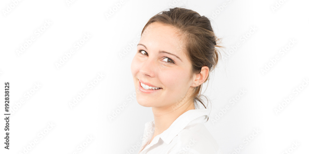 bright picture of happy and smiling woman businesswoman bright picture of happy and smiling woman businesswoman