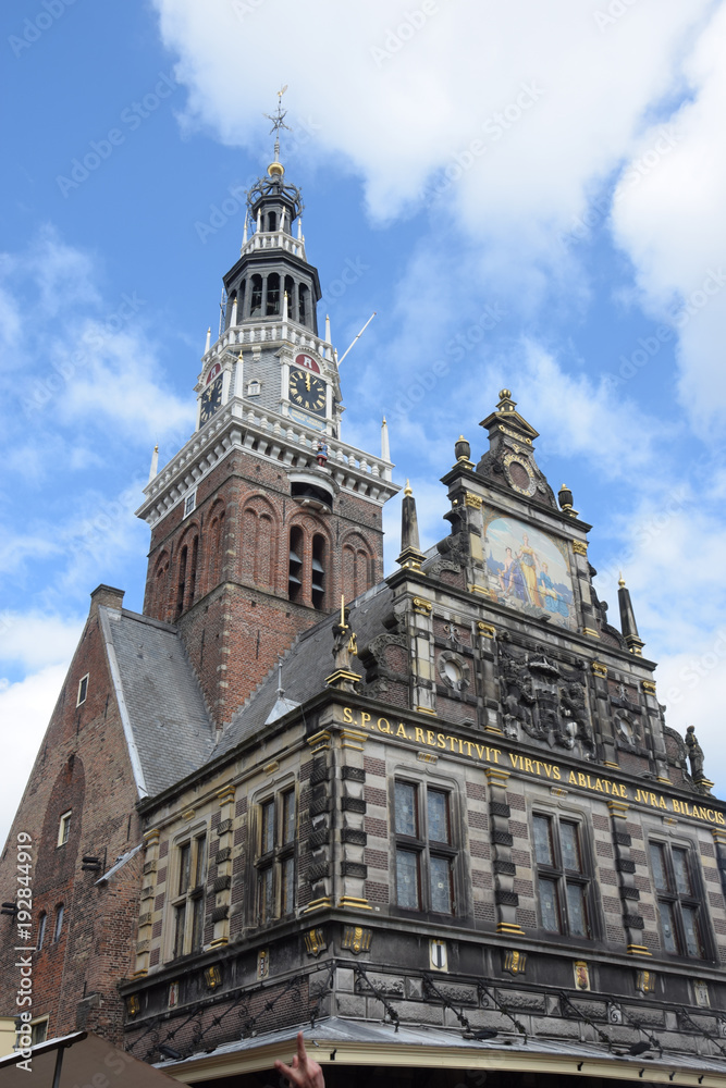 Obraz premium De Waag in Alkmaar
