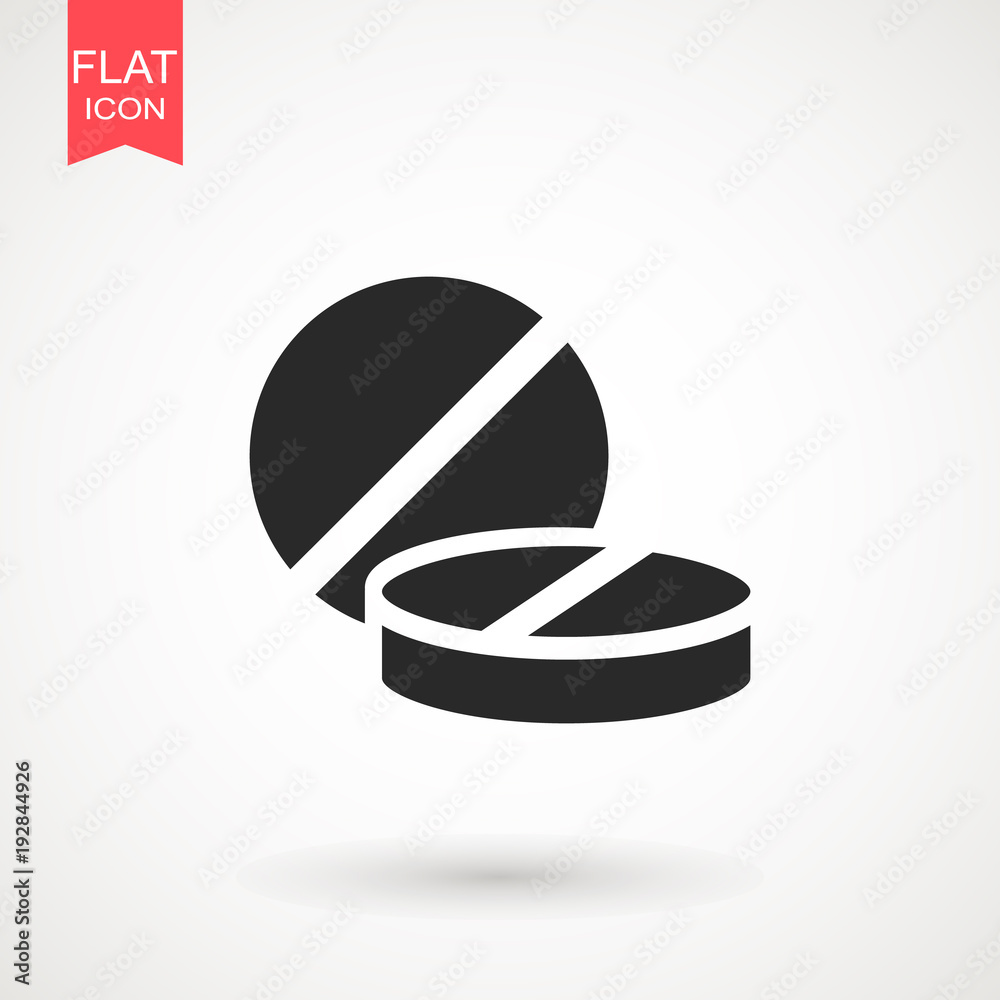 Pills Icon in trendy flat style isolated on white background. Page symbol for your web site design Logo, app, UI. Vector illustration, EPS10. Pills Icon in trendy flat style isolated on white background. Page symbol for your web site design Logo, app, UI. Vector illustration, EPS10.