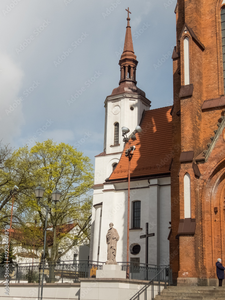 Obraz premium Old church in Bialystok, Poland