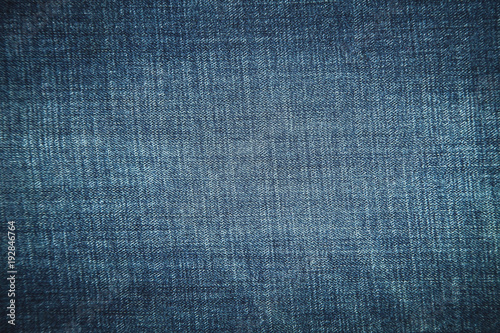 Texture of blue jeans background.