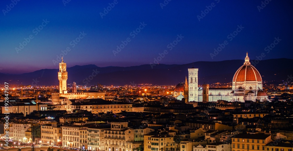 Tuscany Florence Panorama