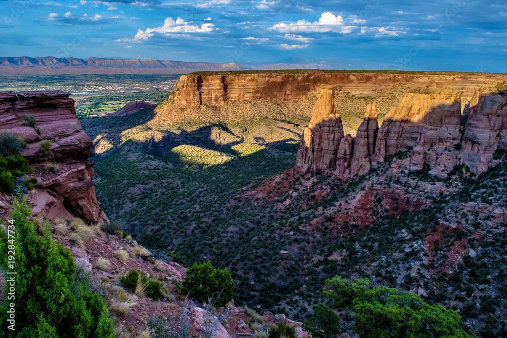 Sunset on Colorado National Monument