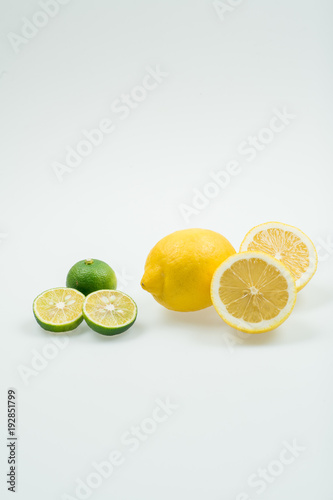 酢橘とレモン
