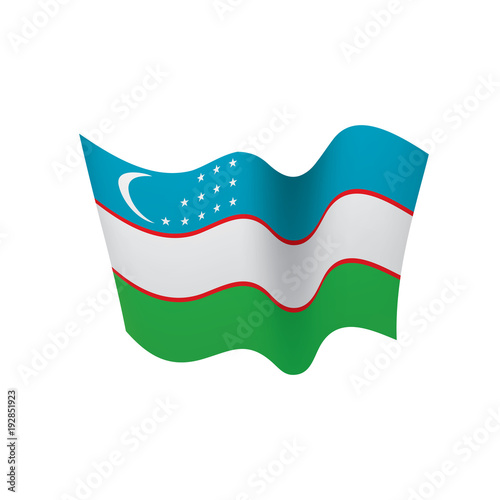 Free Download Uzbekistan flag, vector illustration - GFXLoad