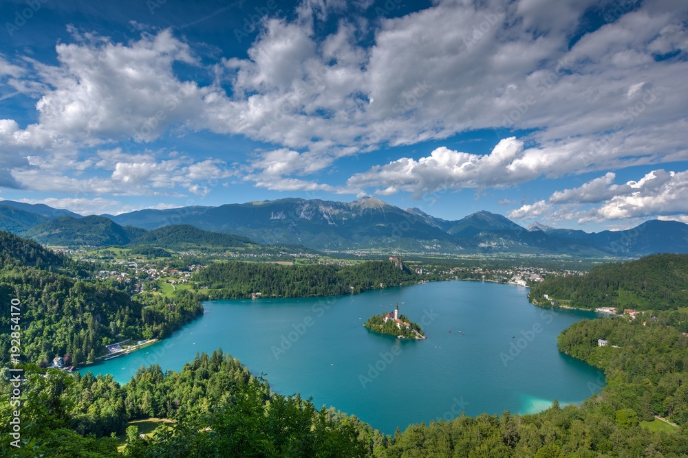 Lake Bled in Summer