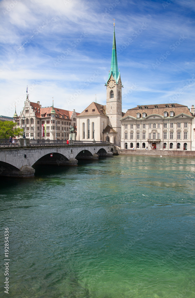 Zurich in summer