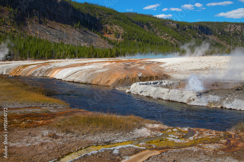 Black sands geyser basin