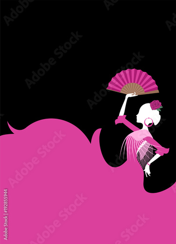 Gypsy spanish dancer