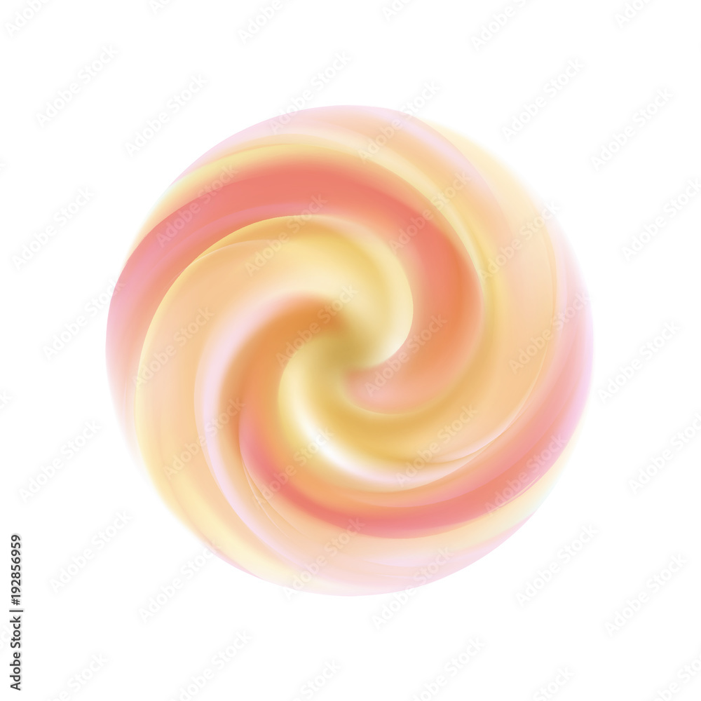 Vector yogurt swirl ice cream background. Vector yogurt swirl ice cream background.
