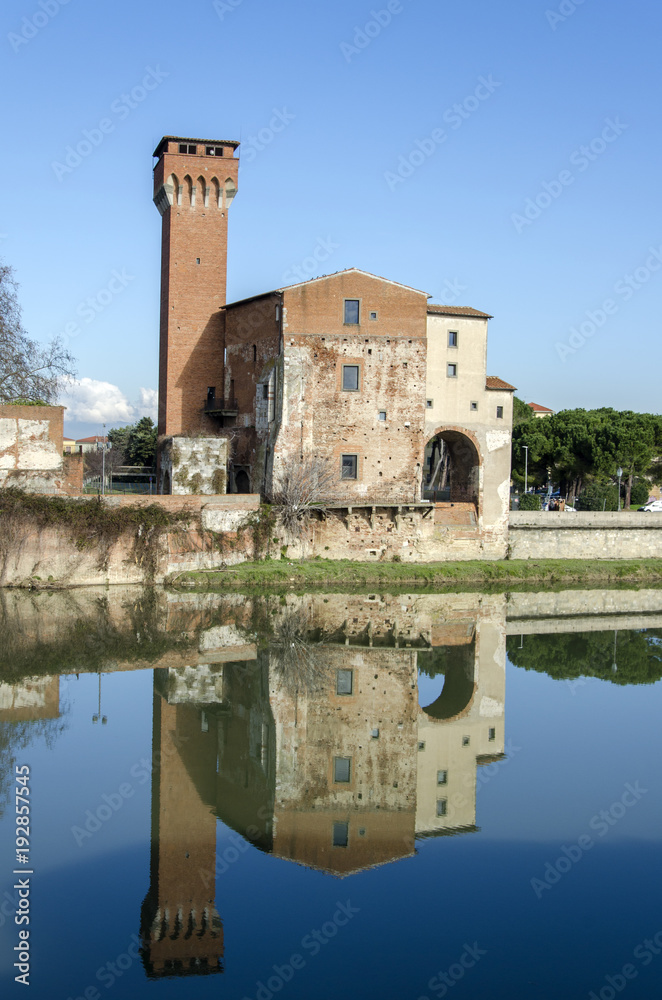 Fototapeta premium La cittadella di Pisa.