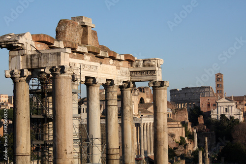 Ancient architecture Rome Italy