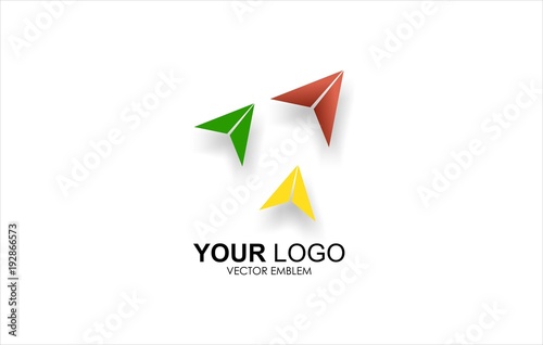 Free Download colour abstract vector logo - GFXLoad