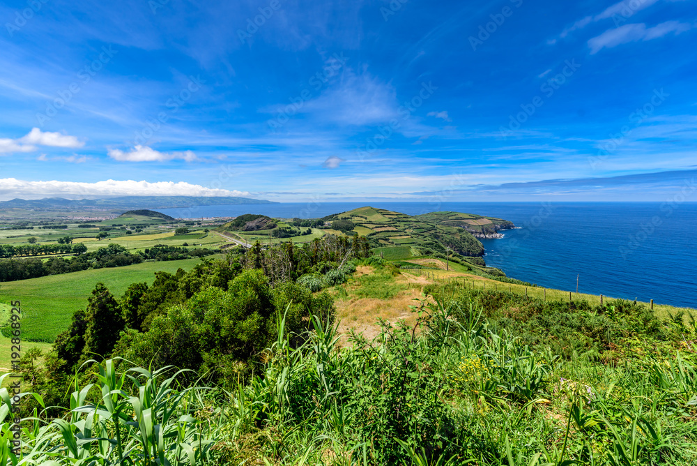 Landschaft auf den Azoren Sao Miguel