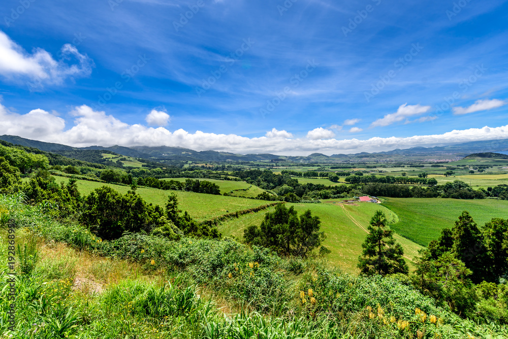 Landschaft auf den Azoren Sao Miguel Landschaft auf den Azoren Sao Miguel