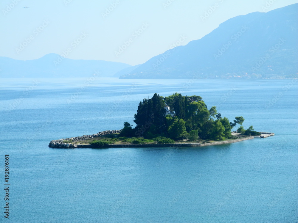 Naklejka premium the mouse island in Corfu