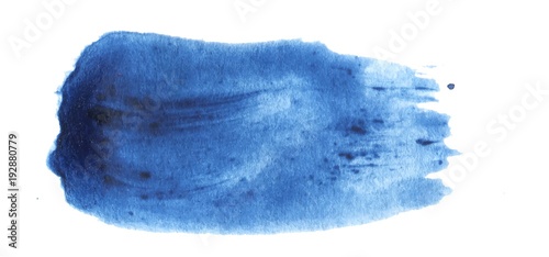 Acrylic watercolor brush stroke. Vector texture background