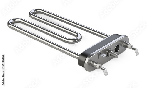 Electric heating element. Heater for washing machine - spare part for repair.