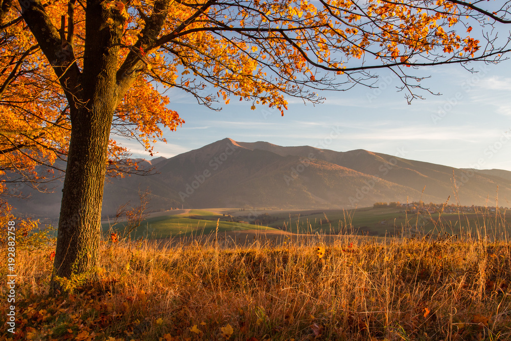Western Tatras in Autumn, Slovakia